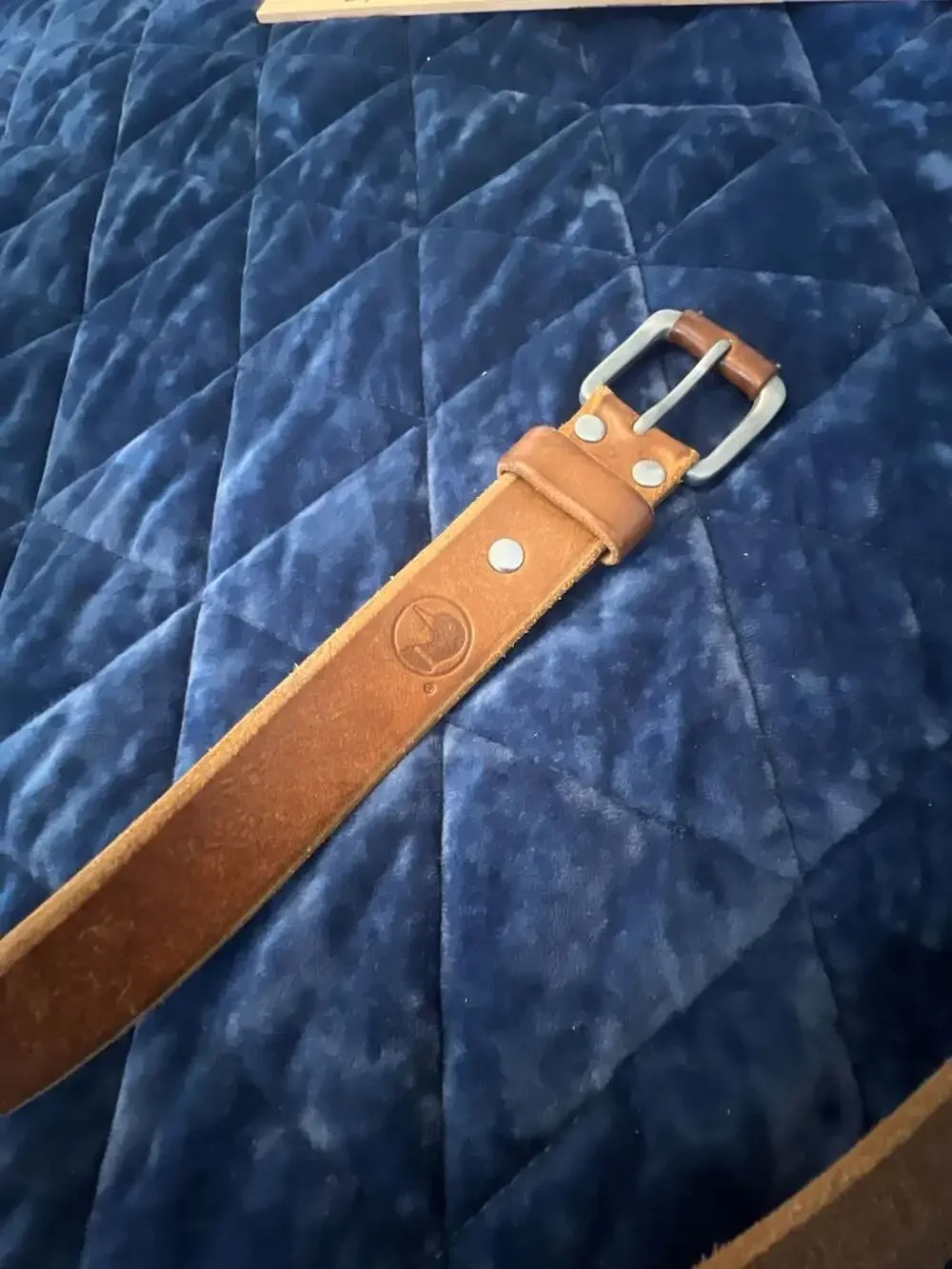 Duck Head Genuine Leather Brown Belt Size 42 DH5032